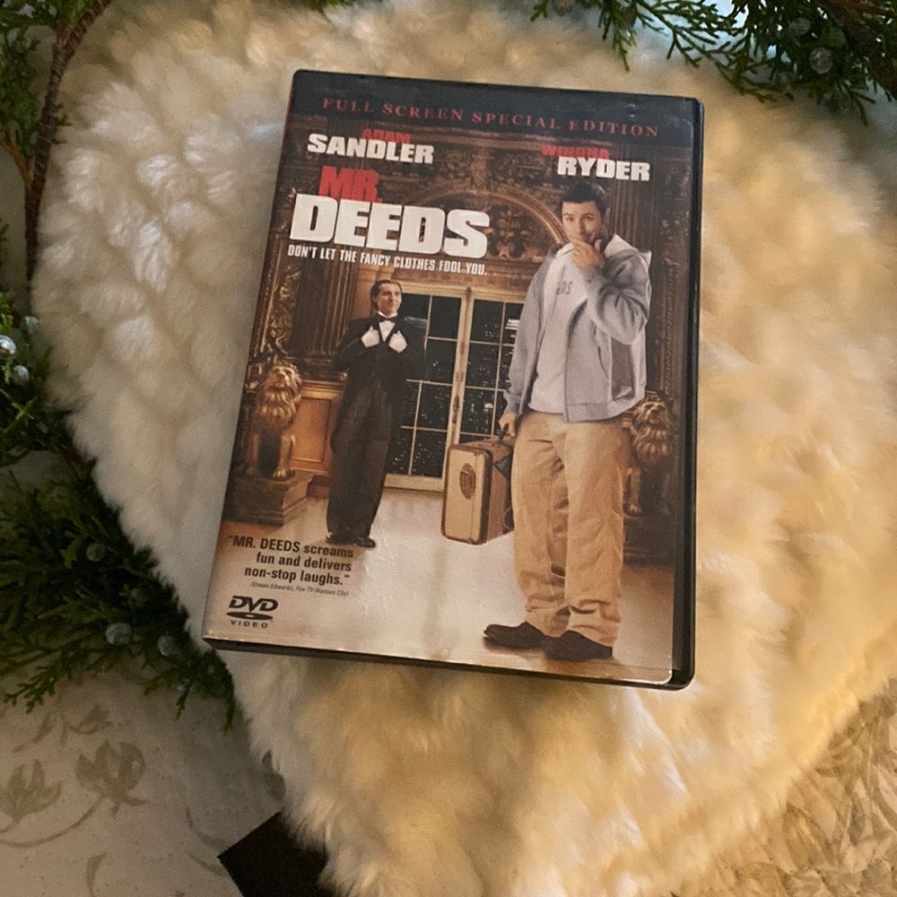 Mr Deeds DVD  